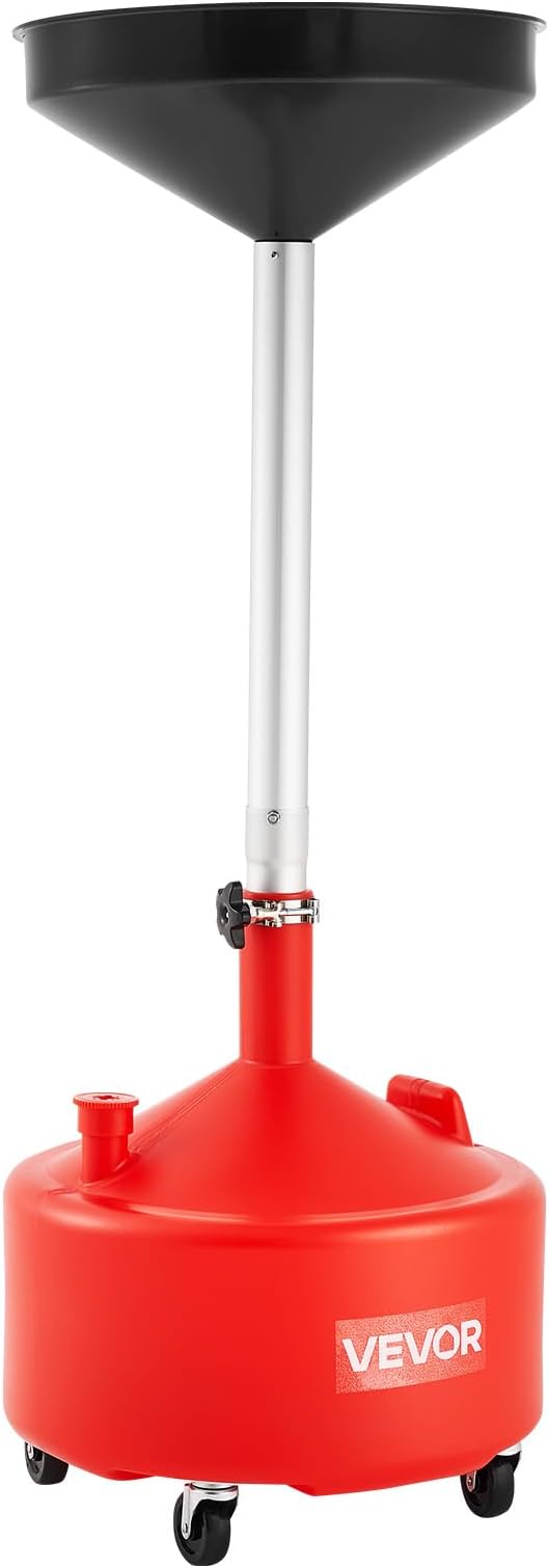 VEVOR 8 Gallon Waste Oil Drain Tank, Industrial Fluid Drain Tank by VEVOR