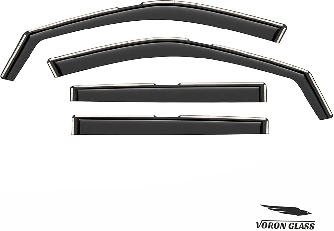 Voron Glass in-Channel Extra Durable Rain Guards - Image 7