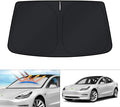KUST Windshield Sun Shade for 2017-2023 Tesla Model 3 Accessories Sunshade by KUST