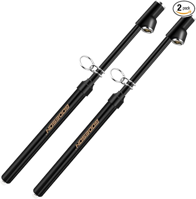 GODESON Dual Head Tire Pressure Gauge, Heavy Duty Pencil Tire Gauge Range by GODESON