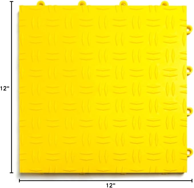 GarageTrac Diamond, Durable Interlocking Modular Garage Flooring Tile - Image 3