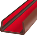 Rubber Edge Trim, Flexible Self-Adhesive U Shaped Peel and Stick Edge Banding by YANRUIPRO