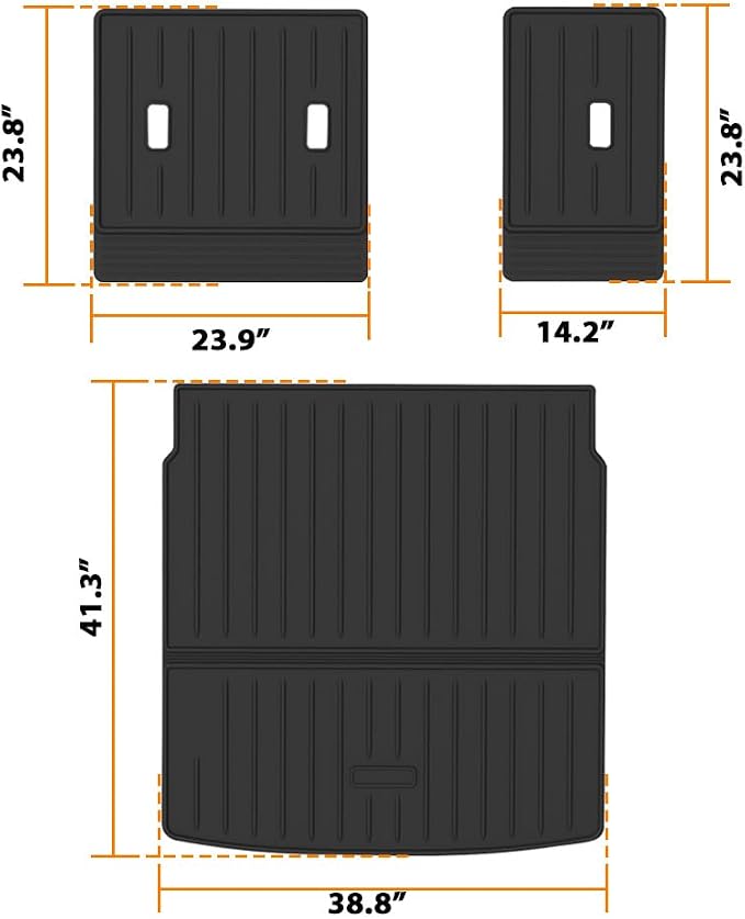 G-PLUS Floor Mats Trunk Mat Fit - Image 3