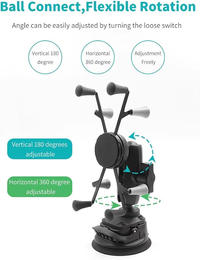 Strg Car Tablet Mount with Suction Cup Mount Base - Image 6