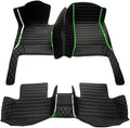 Custom Colors Car Floor Mats Black Pink by Unknown
