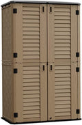HOMSPARK Storage Shed Weather Resistance, Horizontal Storage Shed by HOMSPARK