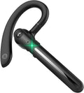 IHAO Single Ear Wireless Bluetooth Earphone Noise Cancelling Stereo Dual HD Mic by IHAO