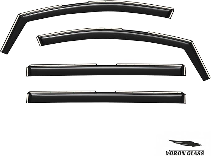 Voron Glass in-Channel Extra Durable Rain Guards - Image 7