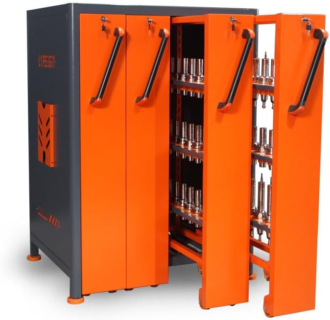 BT50 Vertical Drawer Cabinet, CNC Tool Storage System by LYREIGNCNCME
