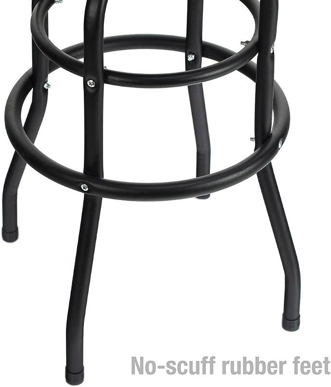 WORKPRO W112003 Garage Shop Stool, Heavy-Duty Steel Construction Garage Stool - Image 6