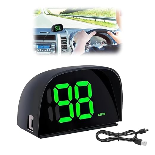 GPS Digital Speedometer for Car MPH Golf Cart Universal HUD Speed Meter - Image 8