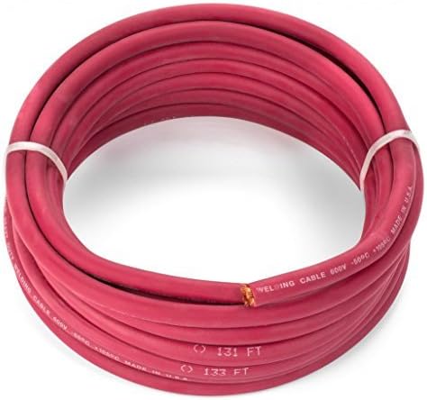 EWCS 2 Gauge Premium Extra Flexible Welding Cable 600 Volt by EWCS
