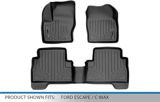 MAXLINER Custom Fit Floor Mats 2 Row Liner Set Compatible - Image 5