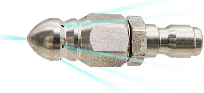 Pressure Washer Sewer Jetter Nozzle - Image 4