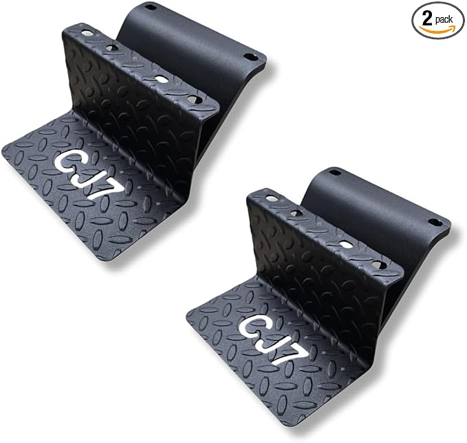 CJ5 Side Steps Compatible with Jeep © CJ Vehicles by FFSTEEL