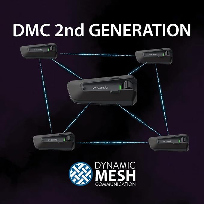 Cardo Packtalk Neo Motorcycle Helmet Communication Intercom System, Waterproof - Image 5