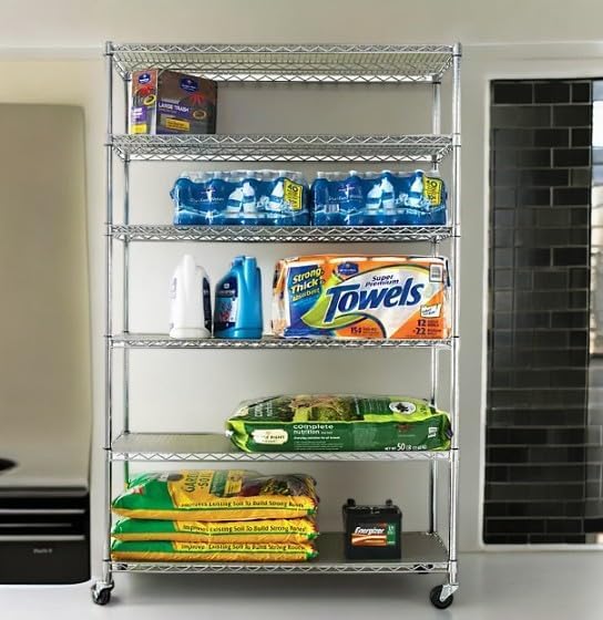 Generic Organize in Style with The Members Mark 6-Tier NSF Heavy Duty Wire - Image 2