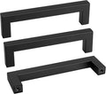 goldenwarm 50Pack 4.5INCH Drawer Pulls Black Modern Cabinet Hardware by goldenwarm
