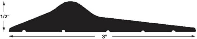Storm Shield® 16’ Garage Door Seal Threshold Strip - Image 8