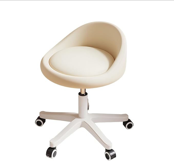 Rolling Stool Set of 6 Rolling Hydraulic Salon Stool - Image 7