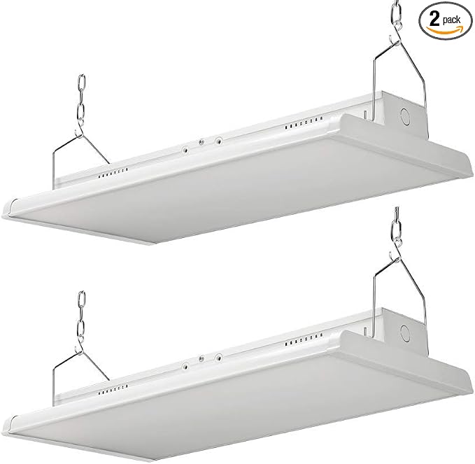2 Pack 2 FT Linear LED High Bay Light 165W 22400 Lumens by Konlite