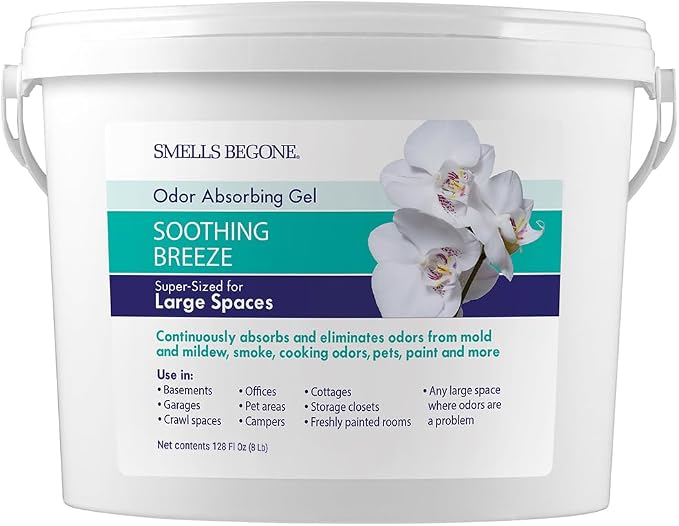 SMELLS BEGONE 1-Gallon Odor Absorber Gel by SMELLSBEGONE