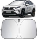 Car Windshield Sun Shade, Foldable Reflective Sun Visor, Sun Heat and UV Rays by Unknown