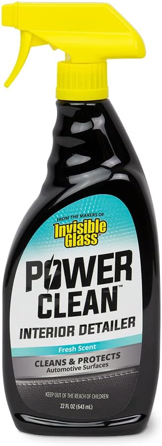 Invisible Glass 92024 Power Clean Automotive Interior Detailer Cleaner by InvisibleGlass