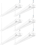 hykolity 6 Pack 4FT Linkable LED Shop Light, Utility Shop Light Fixture by hykolity