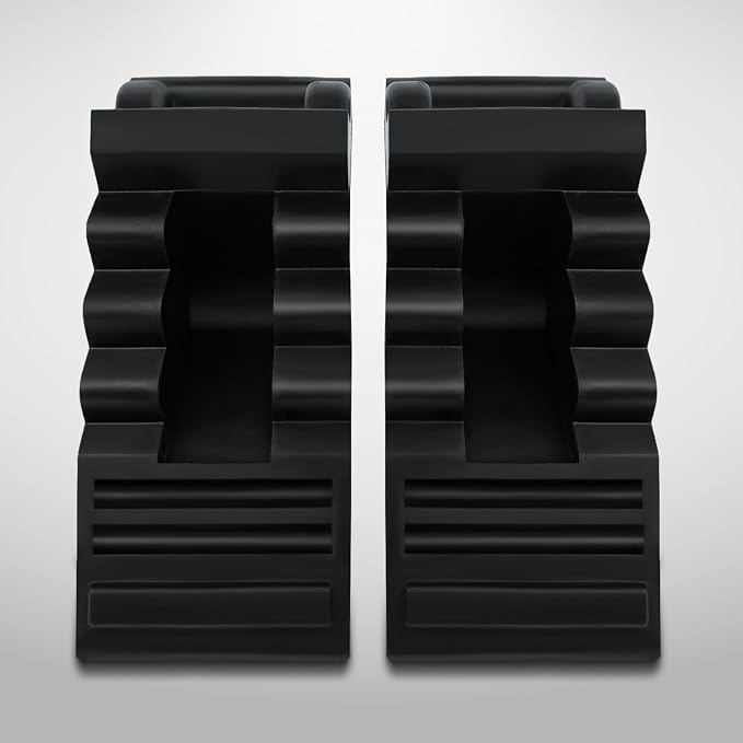 ROBLOCK Solid Rubber Wheel Chocks Heavy Duty Trailer Chock, G.V.W. Up to 8T - Image 6