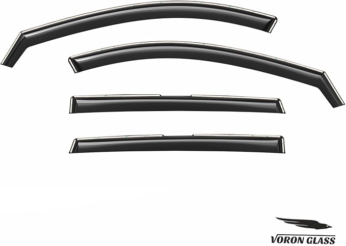 Voron Glass in-Channel Extra Durable Rain Guards - Image 7