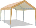 ADVANCE OUTDOOR Adjustable 10x20 ft Heavy Duty Carport Car Canopy Garage Boat by ADVANCEOUTDOOR