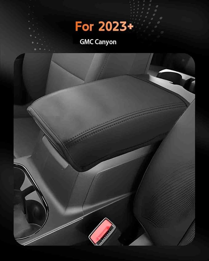 CDEFG for 2023-2025 GMC Canyon Center Console Cover Armrest Box Cover for - Image 2