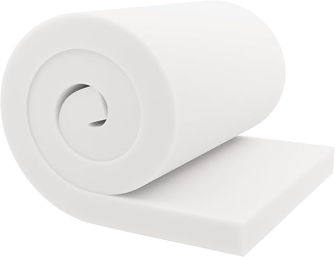 GoTo Foam 2" Height x 24" Width x 72" Length 43ILD Upholstery Cushion Made in by GoToFoam