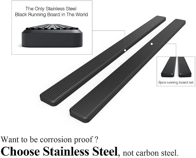 APS Wheel to Wheel Running Boards 5in Compatible - Image 5