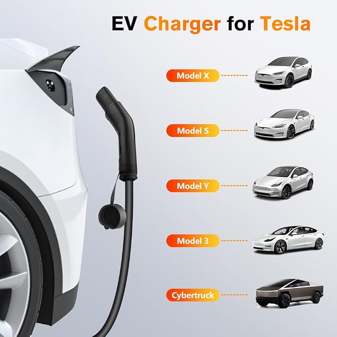Portable Electric Car Charger Level 2 EV Charger 32A 240V - Image 6