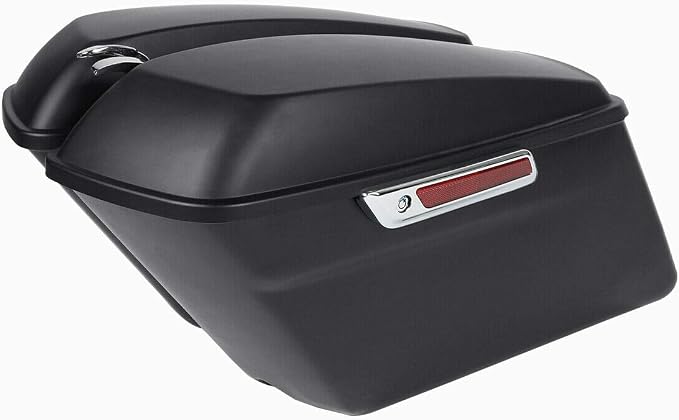 Green-L Matte Black Hard Saddlebags Fit - Image 6