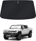 KUST Windshield Sun Shade for GMC Hummer EV 2022-2023 2024 2025 Window Shade by KUST