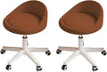 Rolling Stool Set of 2 Rolling Hydraulic Salon Stool by Walktory