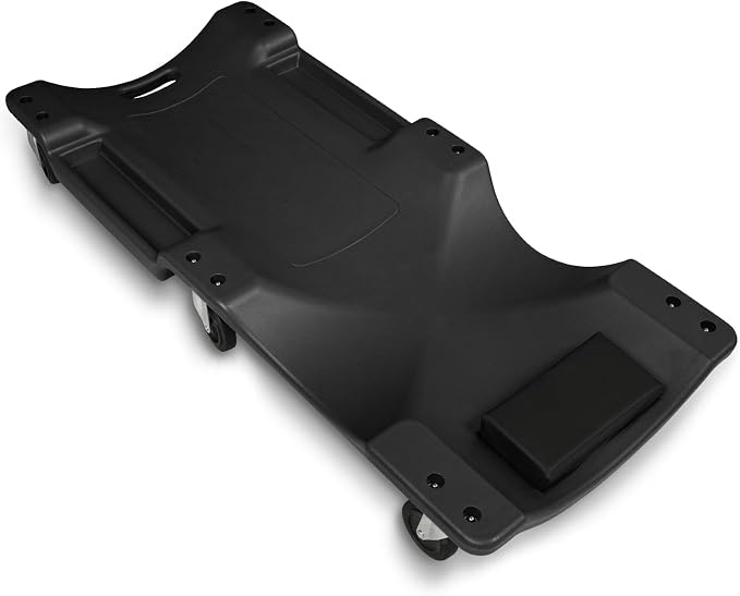 Magshion Rolling Garage with Padded Headrest, Shop Creeper 40" Mechanic Cart by Magshion
