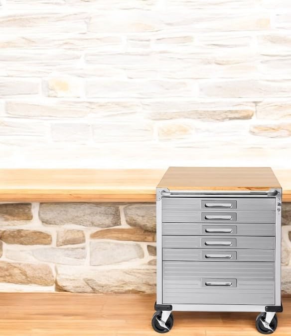 Heavy Duty Rolling Storage Cabinet - Image 5