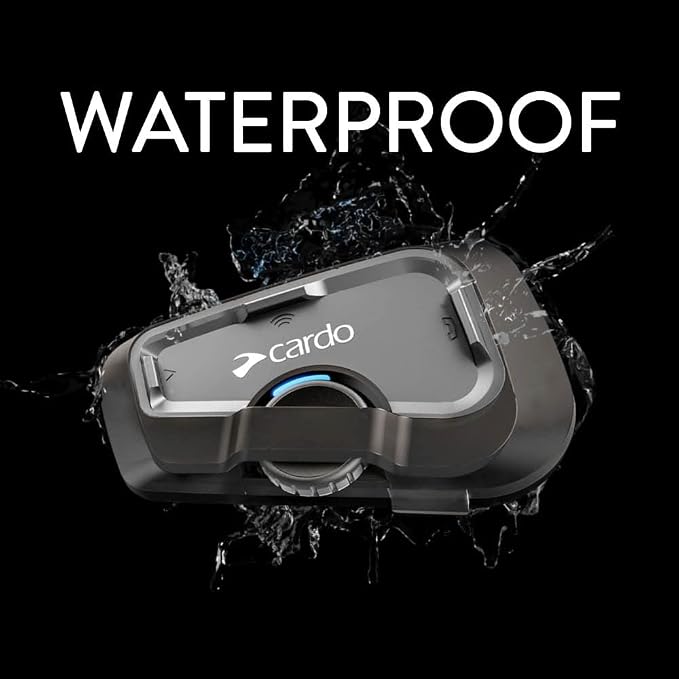 Cardo Systems FREECOM 4X Motorcycle 4-Way Helmet Bluetooth Communication System - Image 5