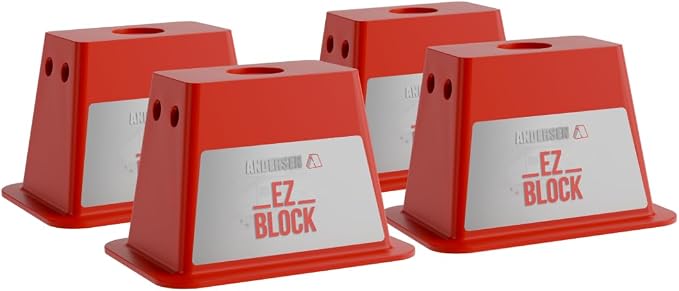 ANDERSEN HITCHES | RV Accessories | 4-Pack EZ Jack Blocks Leveling System | RV by AndersenHitches