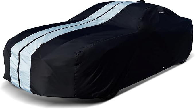 iCarCover Custom Car Cover for Chevy Corvette C1 Waterproof All Weather Rain by iCarCover