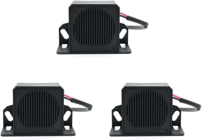 87dB~102dB beep Sound 12-24V Backup Alarm Reversing Alarm by YUESONIC-ReliableSolutionsforTruckSafety