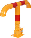 Parking Post and Base With Lock, T Shaped Parking Blocker Barriers Post Parking by LOYALHEARTD