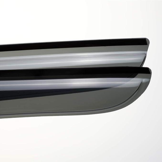 94642 Side Window Wind Vent Deflector, Dark Smoke Window Visors fit - Image 8