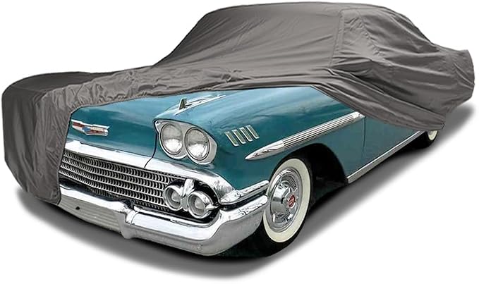 CarsCover Custom Fits for Chevy Biscayne 1958 Car Cover Ironshield Leatherette by CarsCover