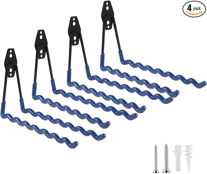 Wall Mounted Garage Hooks Tool Organizer, 10 Inch Garage Storage Hook Heavy by Unknown