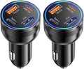 Car Charger USB C, Dual USB-C & USB-A Car Phone Charger Adapter Accessories by Avatcen